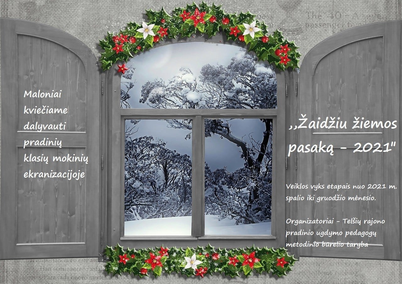 Žaidžiu žiemos pasaką – 2021