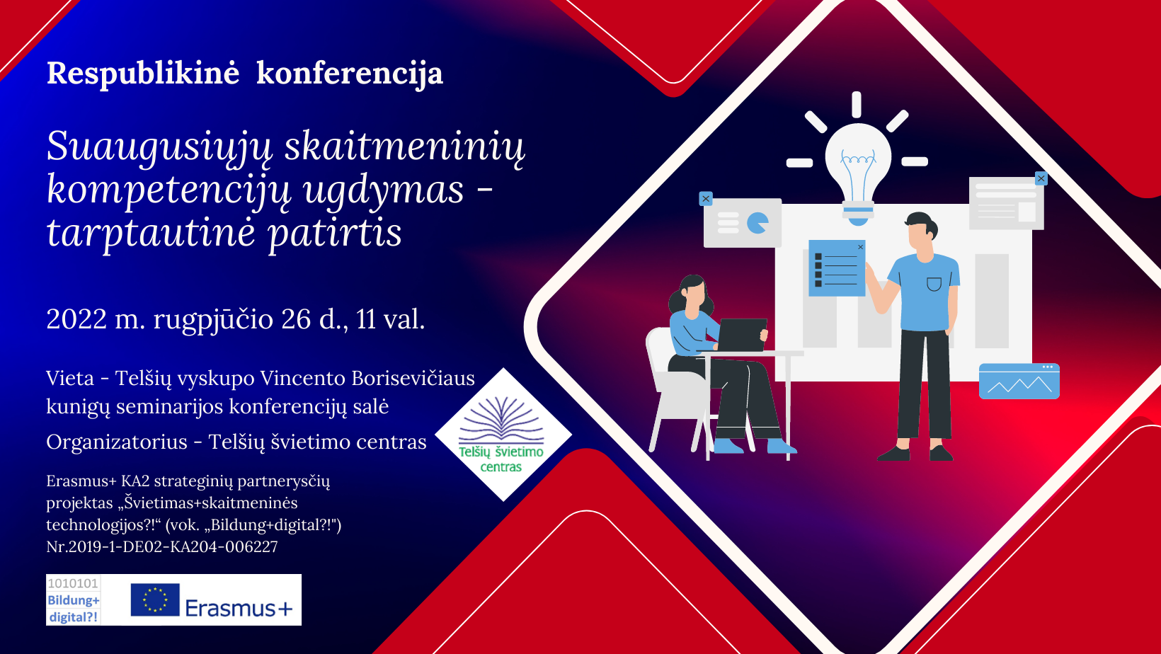 Suaugusiųjų skaitmeninių kompetencijų ugdymas – tarptautinė patirtis