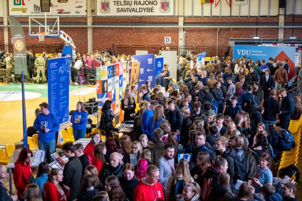 Aukštųjų mokyklų mugė Telšiuose