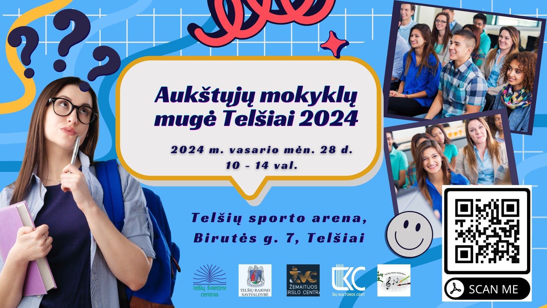 Aukštųjų mokyklų mugė Telšiai 2024